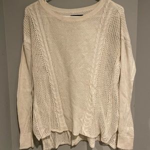 Cream sweater